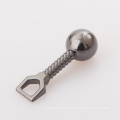 gunmetal alloy metal zipper pullers